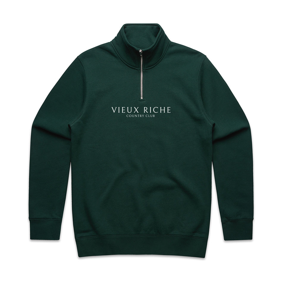 Product Image for Pine Green Clubhouse Classic Half Zip