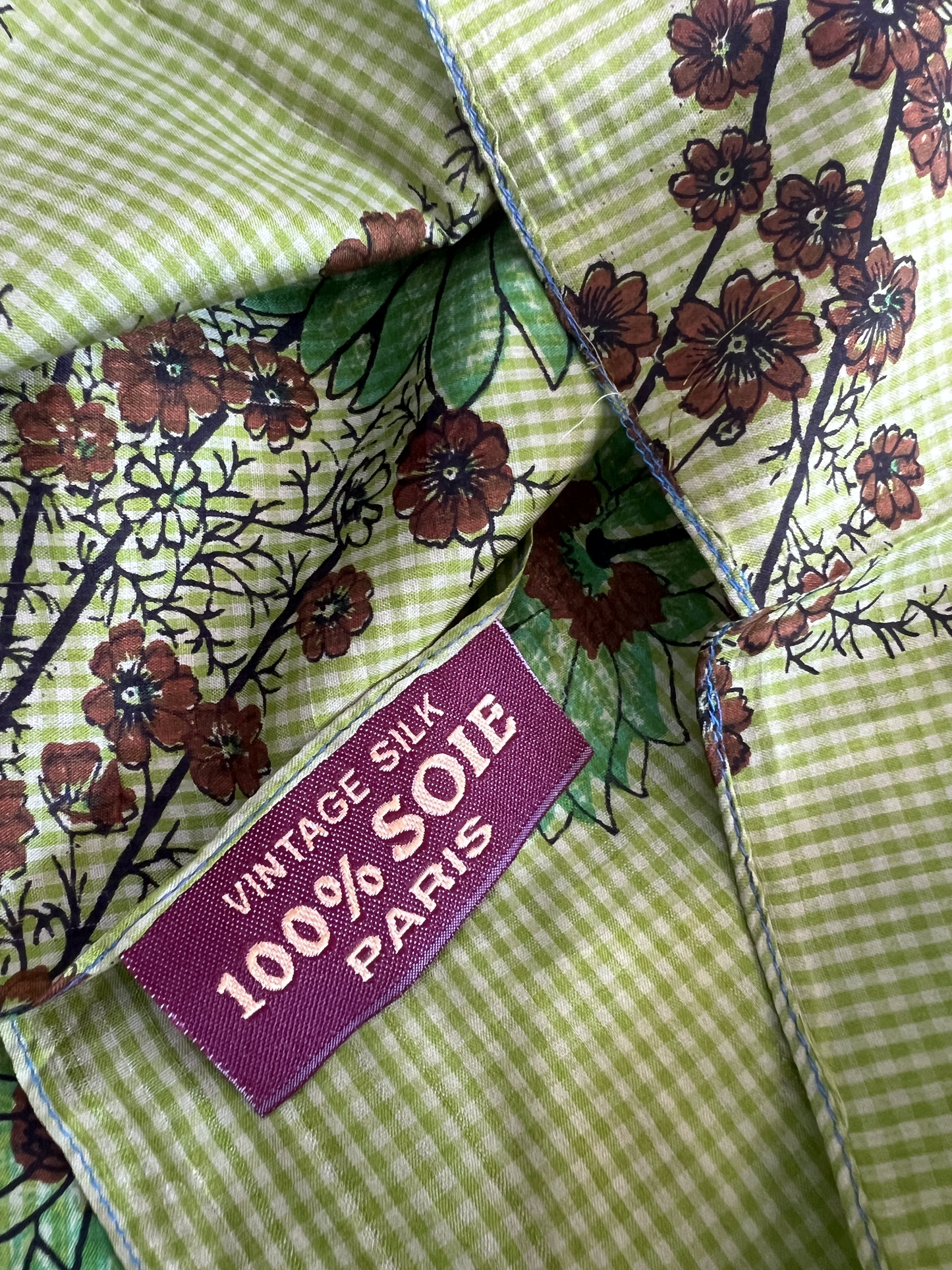Parisian Sunflower Silk Scarf