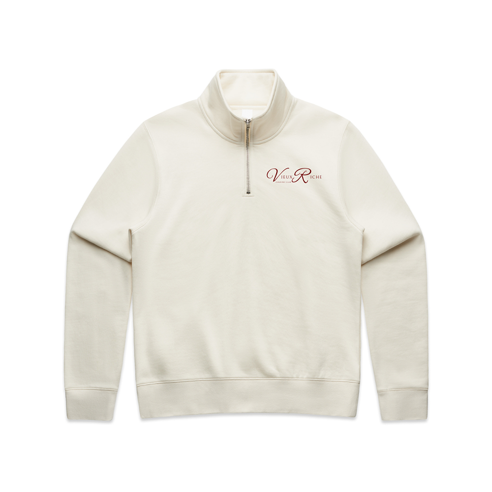 Product Image for front of Ivory Heritage Club Half Zip