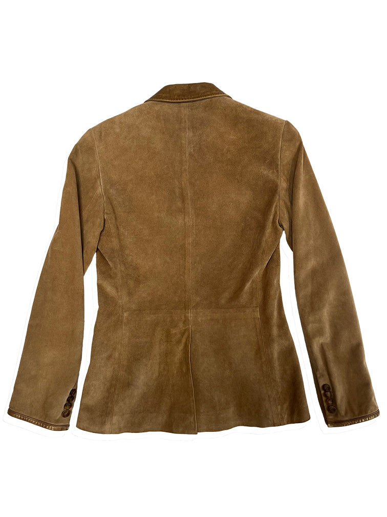 Heritage Suede Blazer by Ralph Lauren Vieux Riche