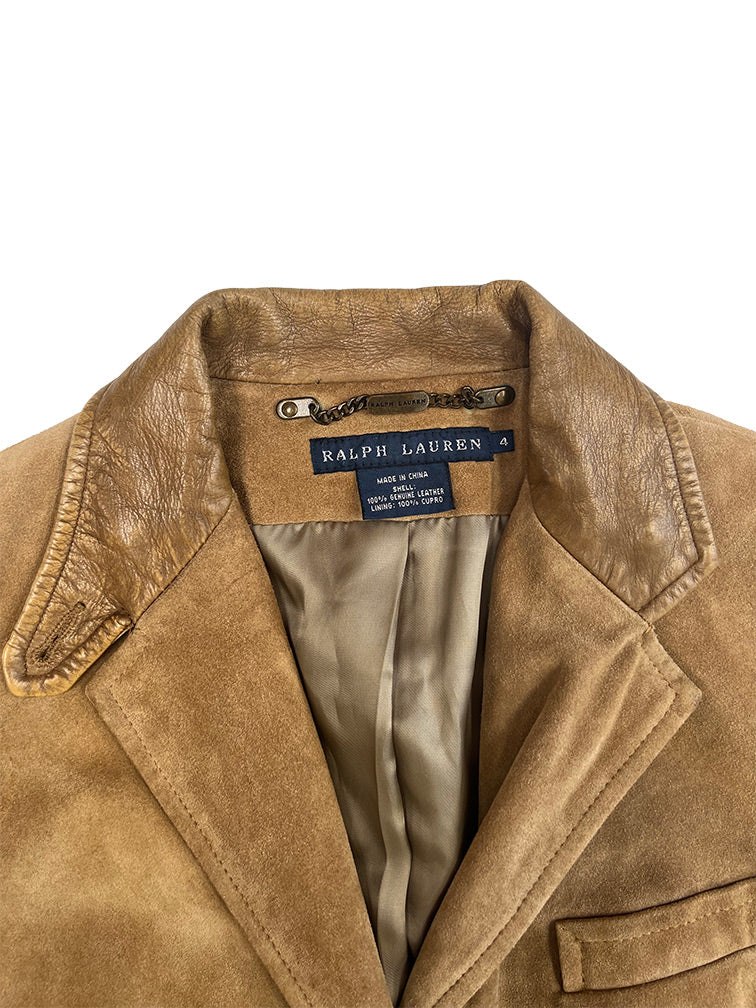 Heritage Suede Blazer by Ralph Lauren