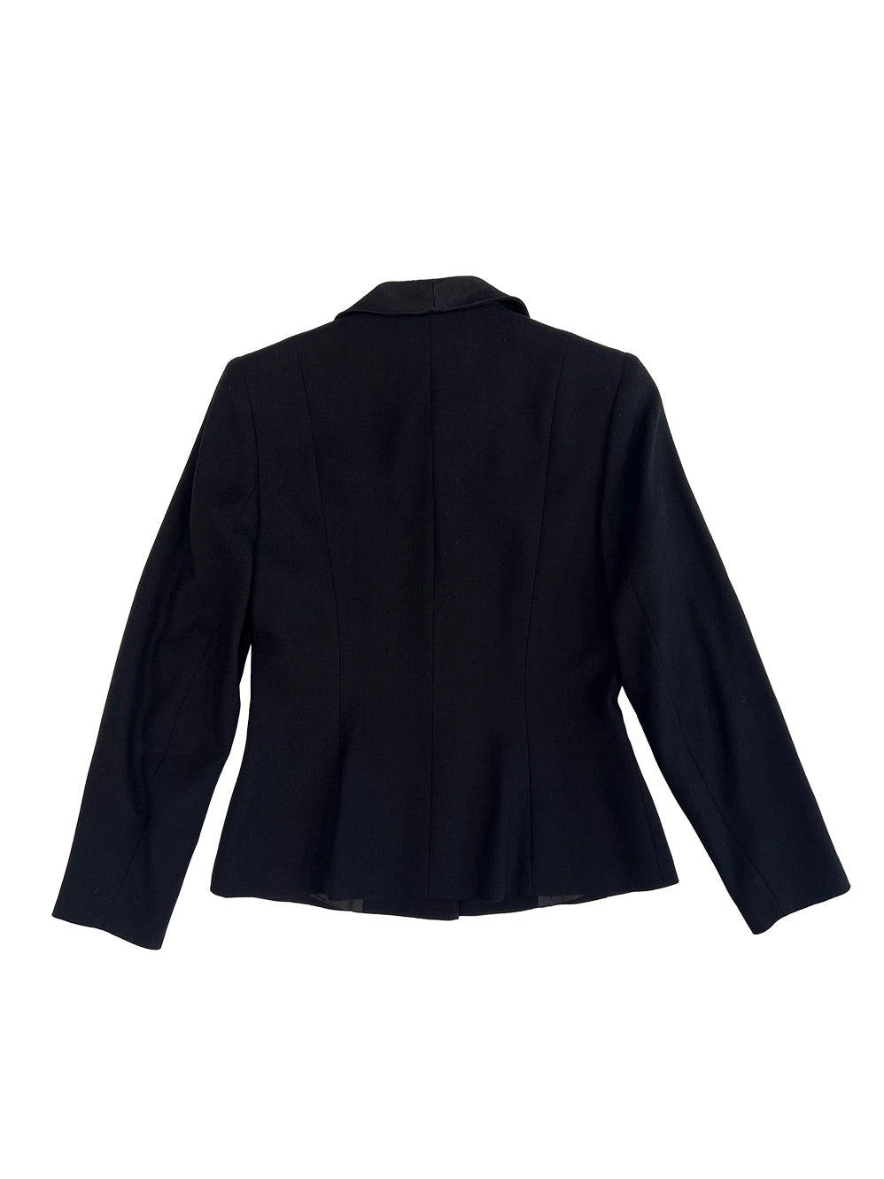 Elegant Pure Wool Blazer by Anthea Crawford