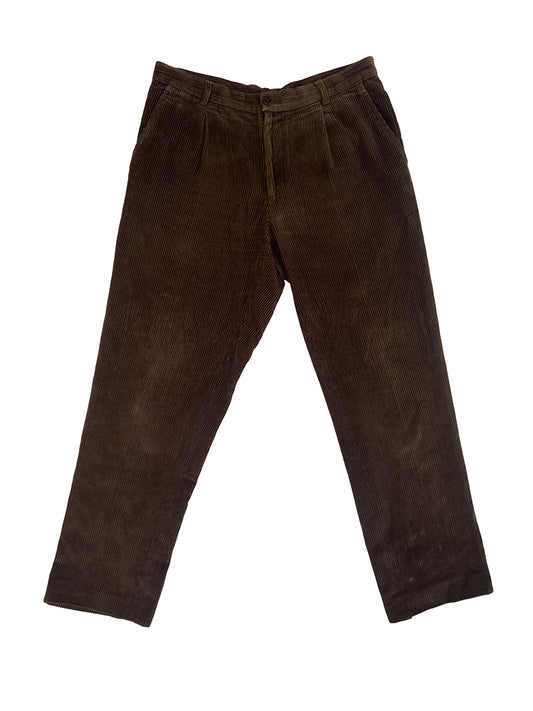 Vintage Brown Corduroy Trousers by Yves Saint Laurent