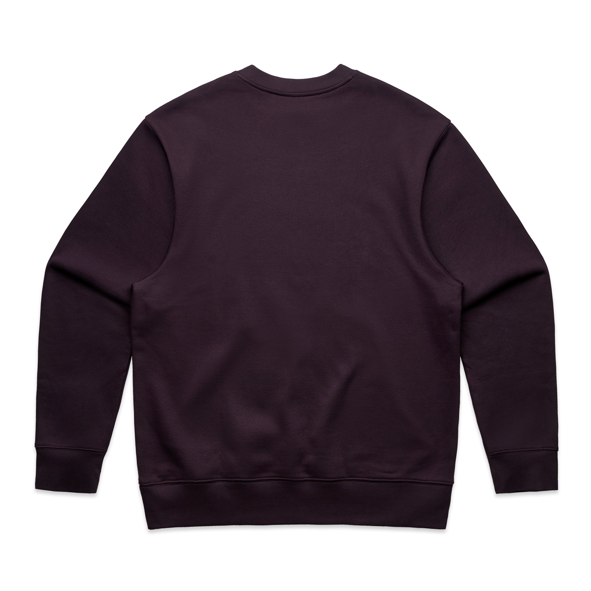 Product Image for back of Burgundy Vintage Country Club Crew Mens